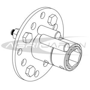 TWO WHEEL TRACTOR SET OF 380º DEGREES CONNECTIONS