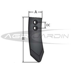 STRAIGHT DRILL POINT 160MM